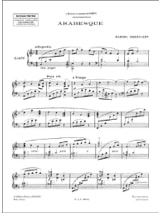 Arabesque - Marcel Grandjany - Partition - Harpe
